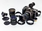 Пленочный фотоаппарат Mamiya 7 с объективами