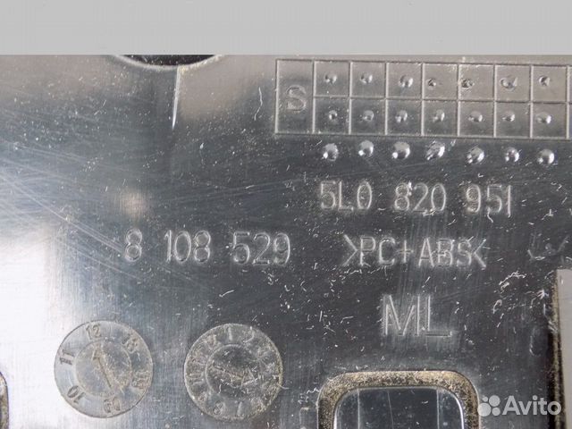 Дефлектор воздушный Yeti 2009