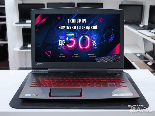 Ноутбук Lenovo i7 8gb GTX1050 4gb ssd+hdd Гарантия