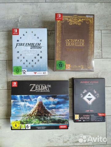 Nintendo switch коллекционные издания игр