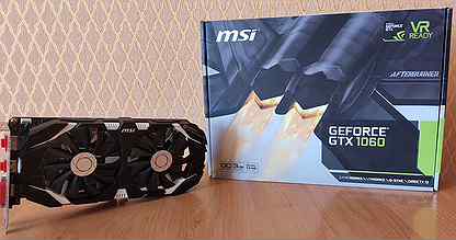 Видеокарта MSI GeForce GTX 1060 OC 3GB