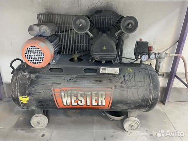 Компрессор wester 100л