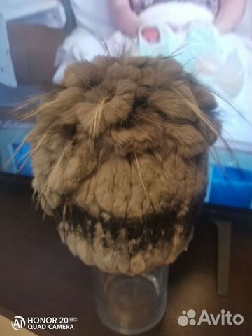 Шапка из кролика рекс