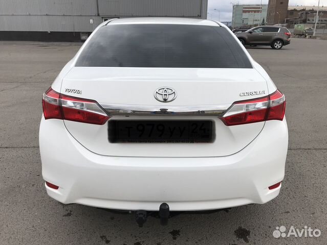 Фаркоп на toyota corolla 2012-2016 E180