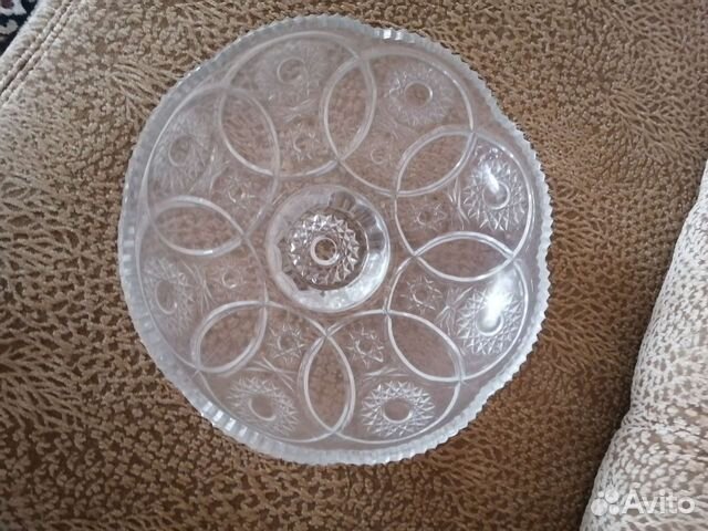 Ваза хрустальная большая СССР