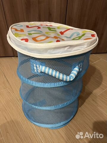 Корзина IKEA плетеная для игрушек