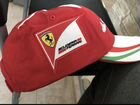 Коллекционная кепка с автографом Scuderia Ferrari