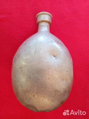 Фляжка немецкая алюминиевая