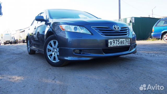 Накладки на бампера и пороги Toyota Camry ACV40