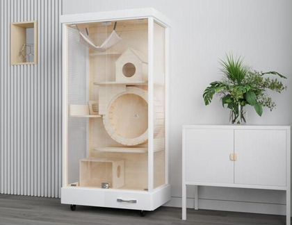 Витрина для шиншилл дегу Дом грызунов р5