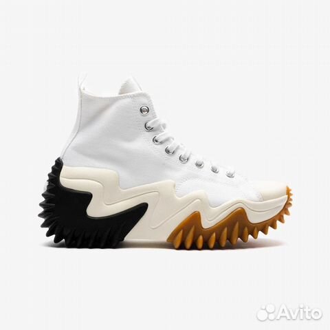 Converse Run Star Motion Hi Platform White 36-40