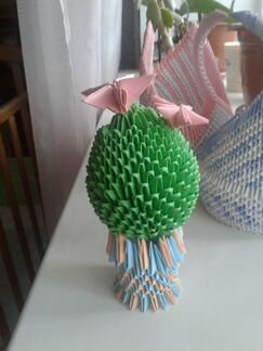 Кактус с цветами