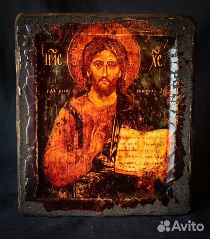 Икона деревянная 