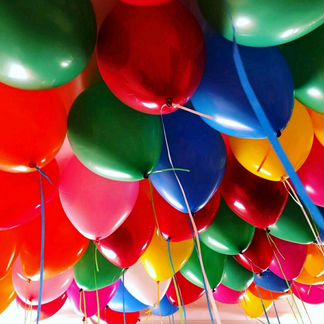 Воздушные шарики с гелием(быстрая доставка)