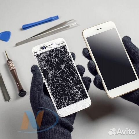Замена дисплея телефона Samsung, Huawei, iPhone