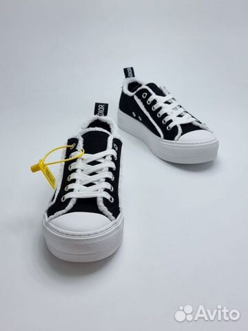 Кеды джинсовые Dior