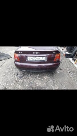 Ауди а 4, задний бампер