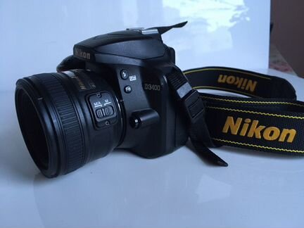 Nikon d3400 kit 50mm f/1.8G