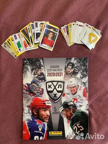 Наклейки Panini кхл 2020-2021