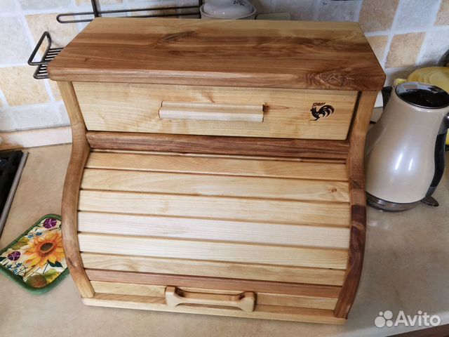 Хлебница деревянная