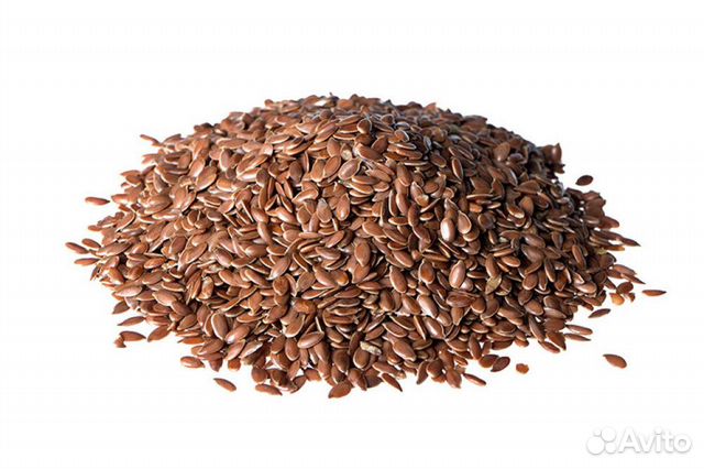 Лён бурый семена