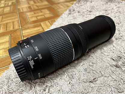 Canon Ef 75 300mm F 4 5 6 Iii Kupit Obektiv Dlya Fotoapparata S Dostavkoj Nedorogaya Fototehnika Avito