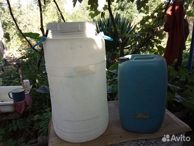 Бочка пластмассовая 40л и 70л