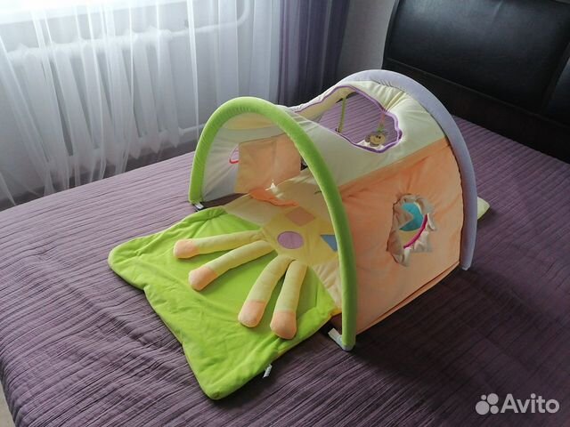 Развивающий коврик-тоннель