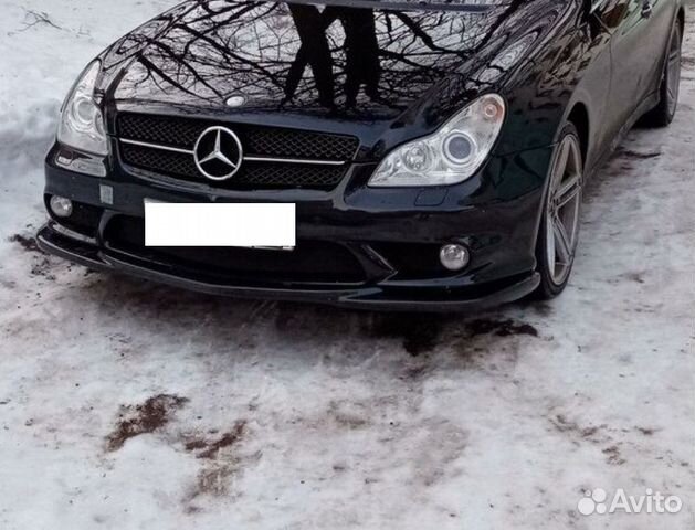 Губа передняя AMG Mercedes CLS W219