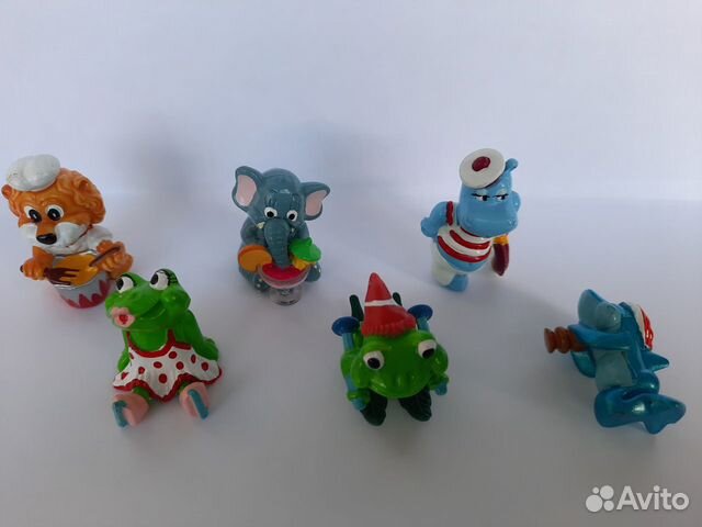 Игрушки киндер сюрприз серии 1990-2010 годов