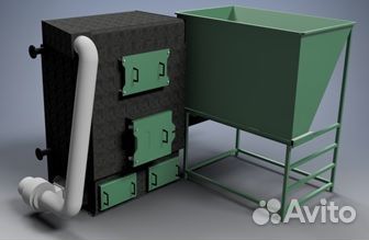 Котел универсальный опилки GRV200