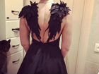 Платье с крыльями