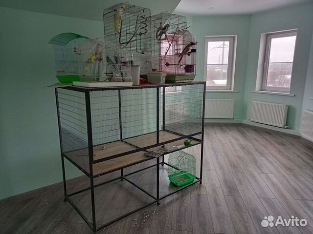 Большая клетка для попугаев