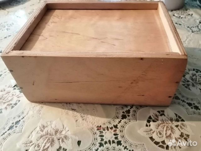 Шкатулка деревянная