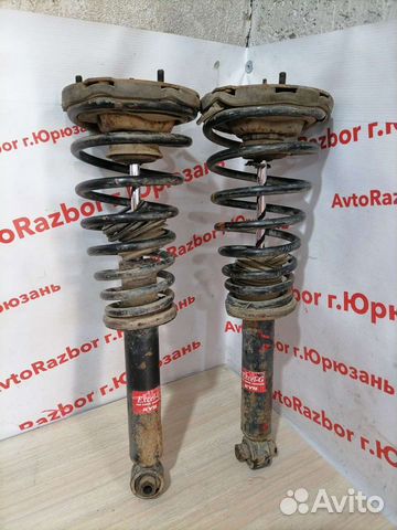 Передние стойки взборе Nissan Bluebird U14