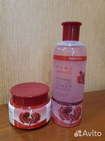 Крем для лица и тонер