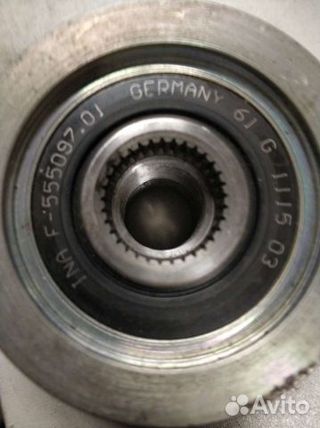 Шкив генератора (обгонная муфта) renault 1.4-1.6