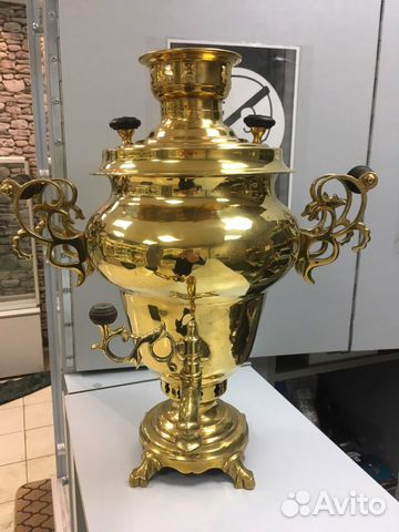 Царский самовар форма Дуля 7 литров