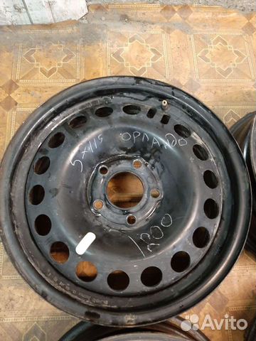 1 Диск р16 5*115 шевроле