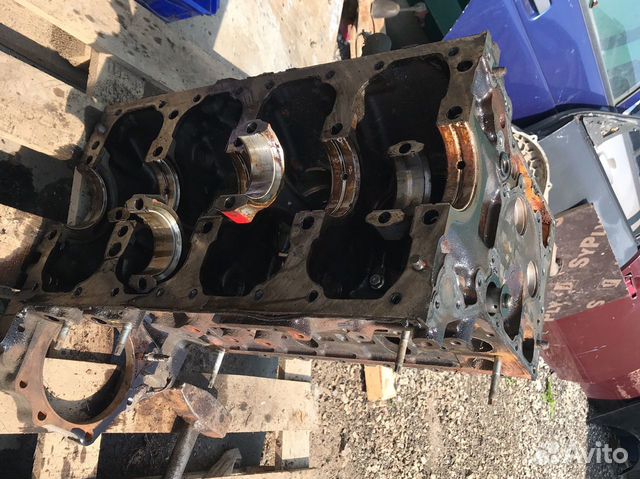 Блок Двс Isuzu ngr 71 4HG1