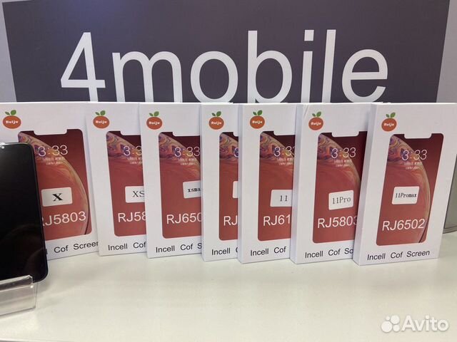 Дисплей на iPhone X/XS/XS Max/XR/11/11Pro/12/12Pro