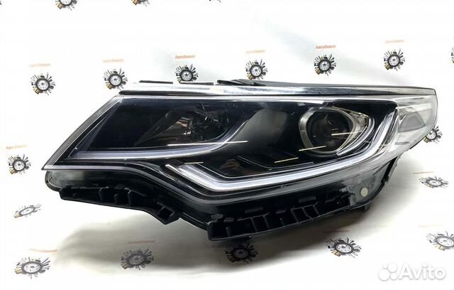 Фара левая Киа Оптима 4 рест. галоген LED 2018 купить в Москве Hyundai ...