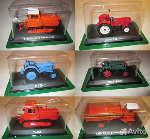 Модели Тракторов 1-43 Ашет