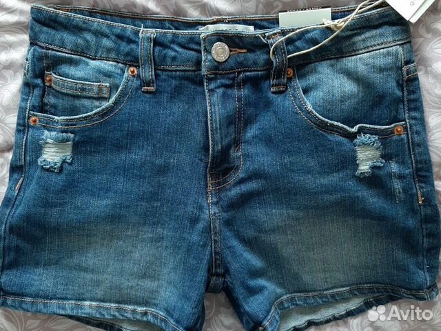Шорты джинсовые, 34 р. Новые