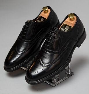 Туфли оксфорды мужские черные новые