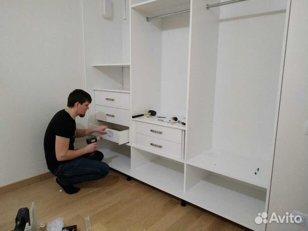 Сборка и разборка мебели в день обращения