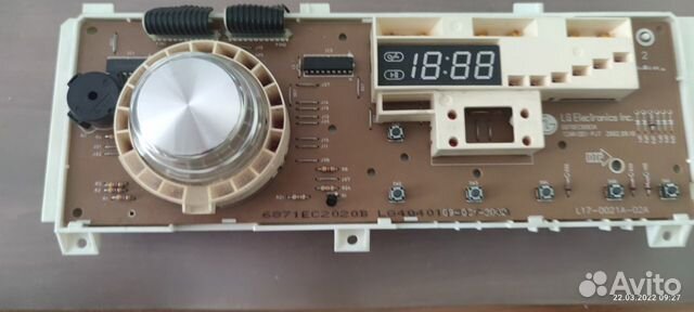 Модуль стиральной машины lg