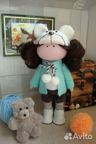 Кукла Лиза. Интерьерная, ручная работа. Тильда