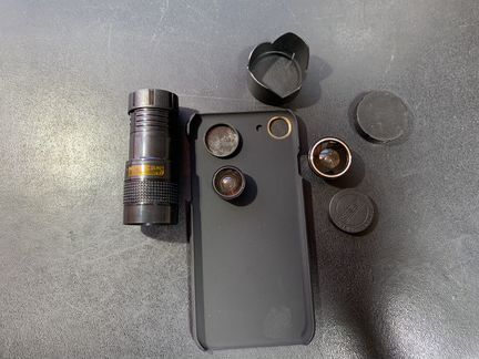 Чехол Apple iPhone 6, 7 со сменными объективами