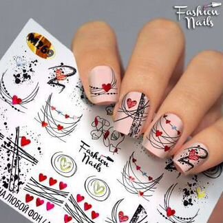 Слайдеры Fashion nails